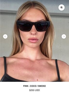 Vehla Finn Coco Smoke Women's Sunglasses